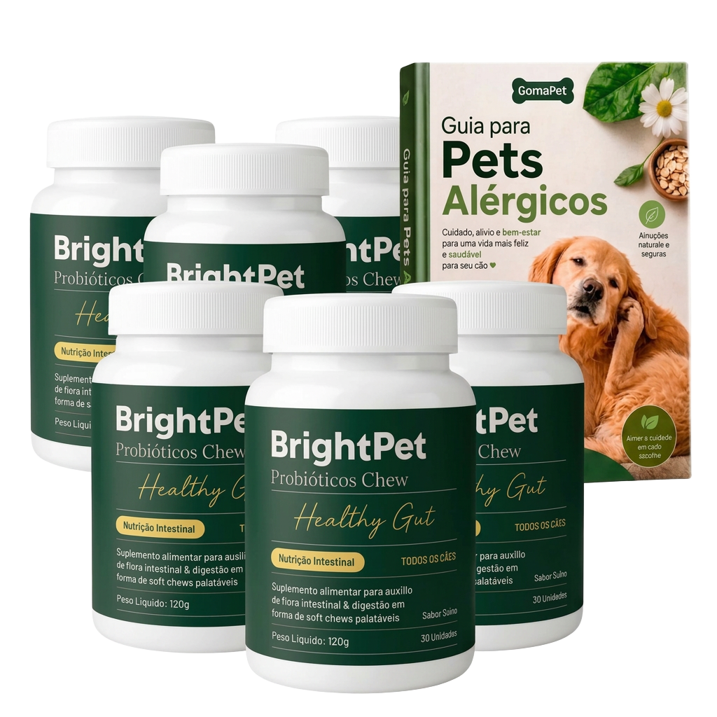 6 potes de BrightPet